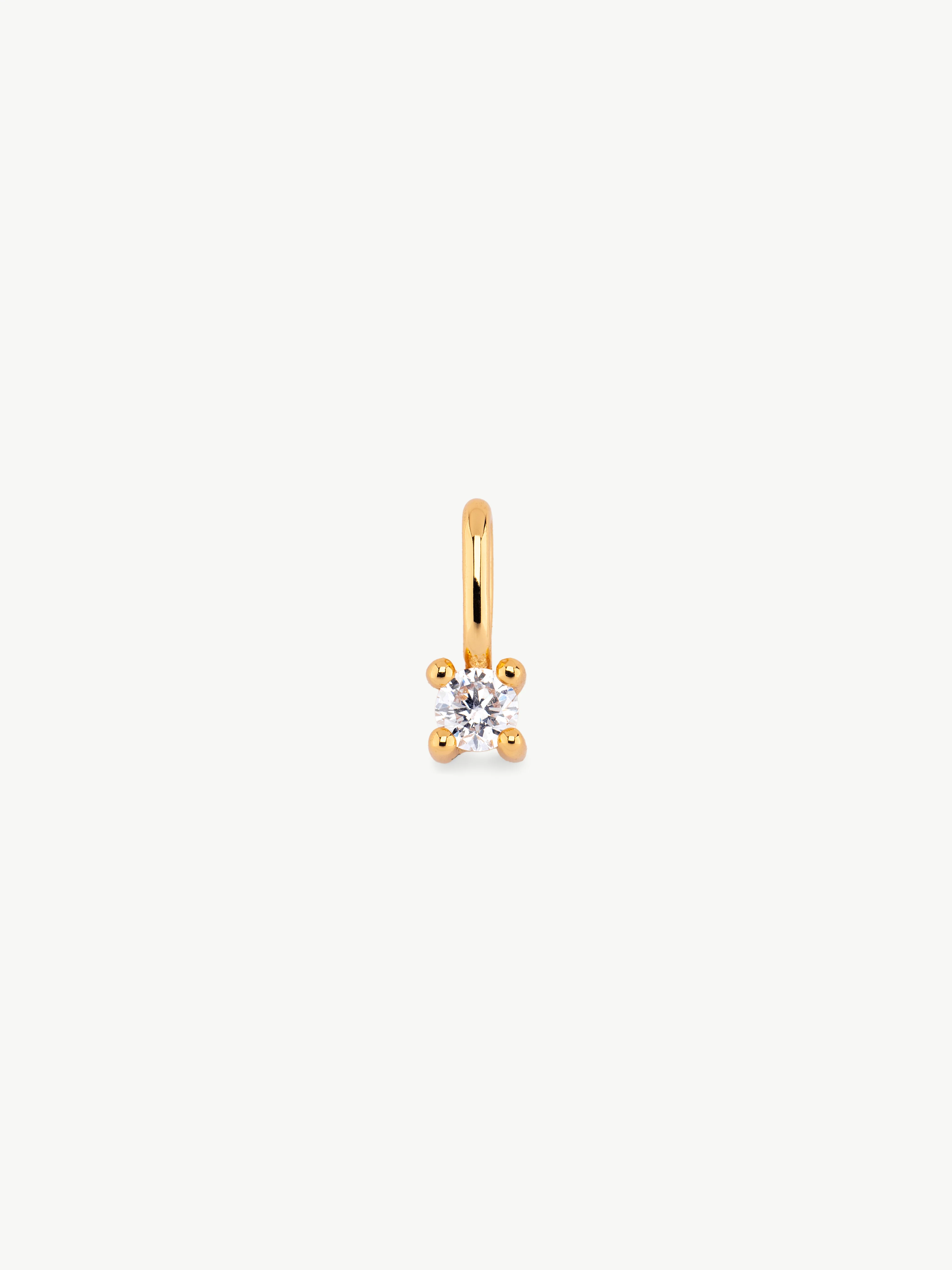 Classic Diamond Set with Mini Studs - Gold Vermeil - Image 8