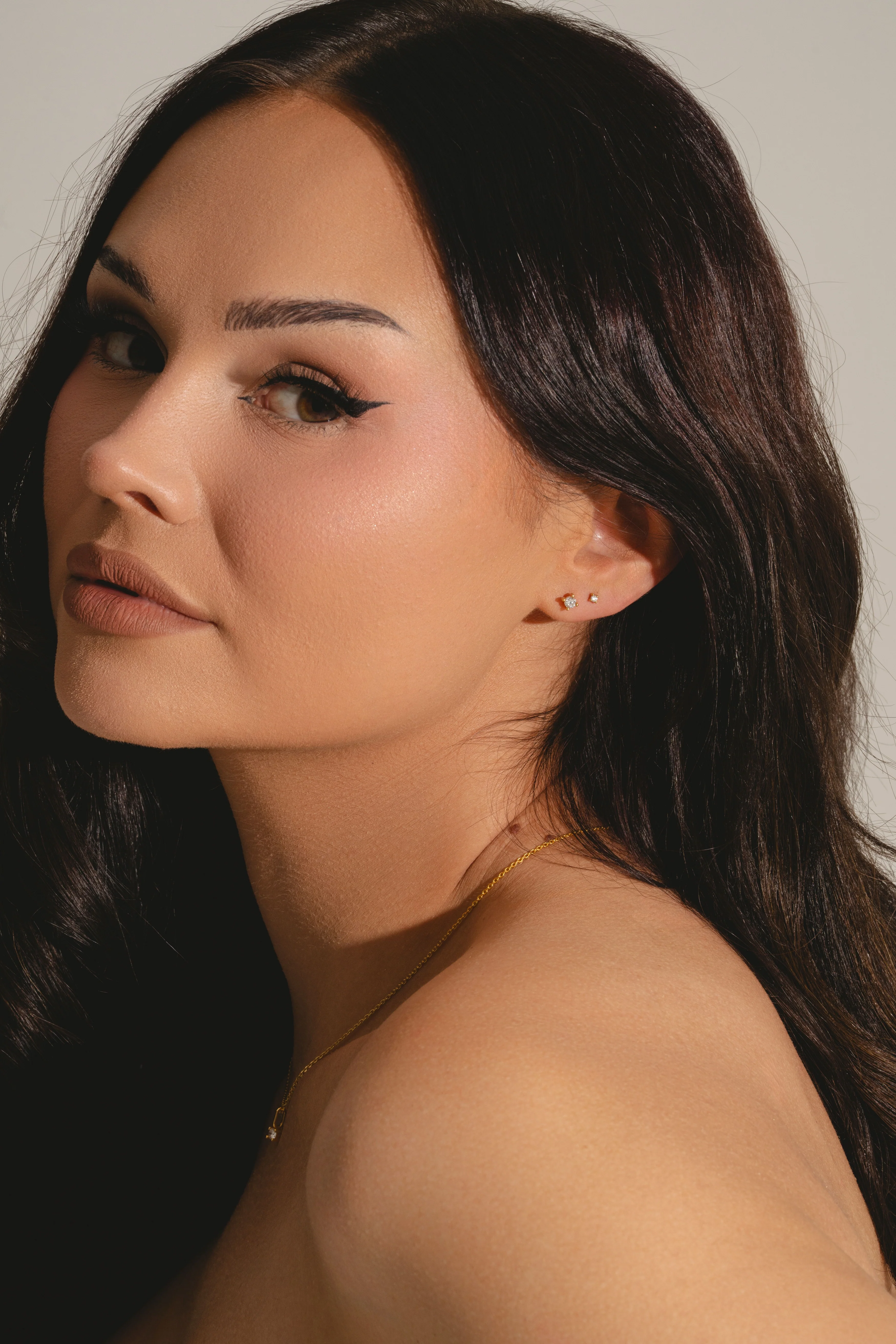 Mini Diamond Studs - Image 7
