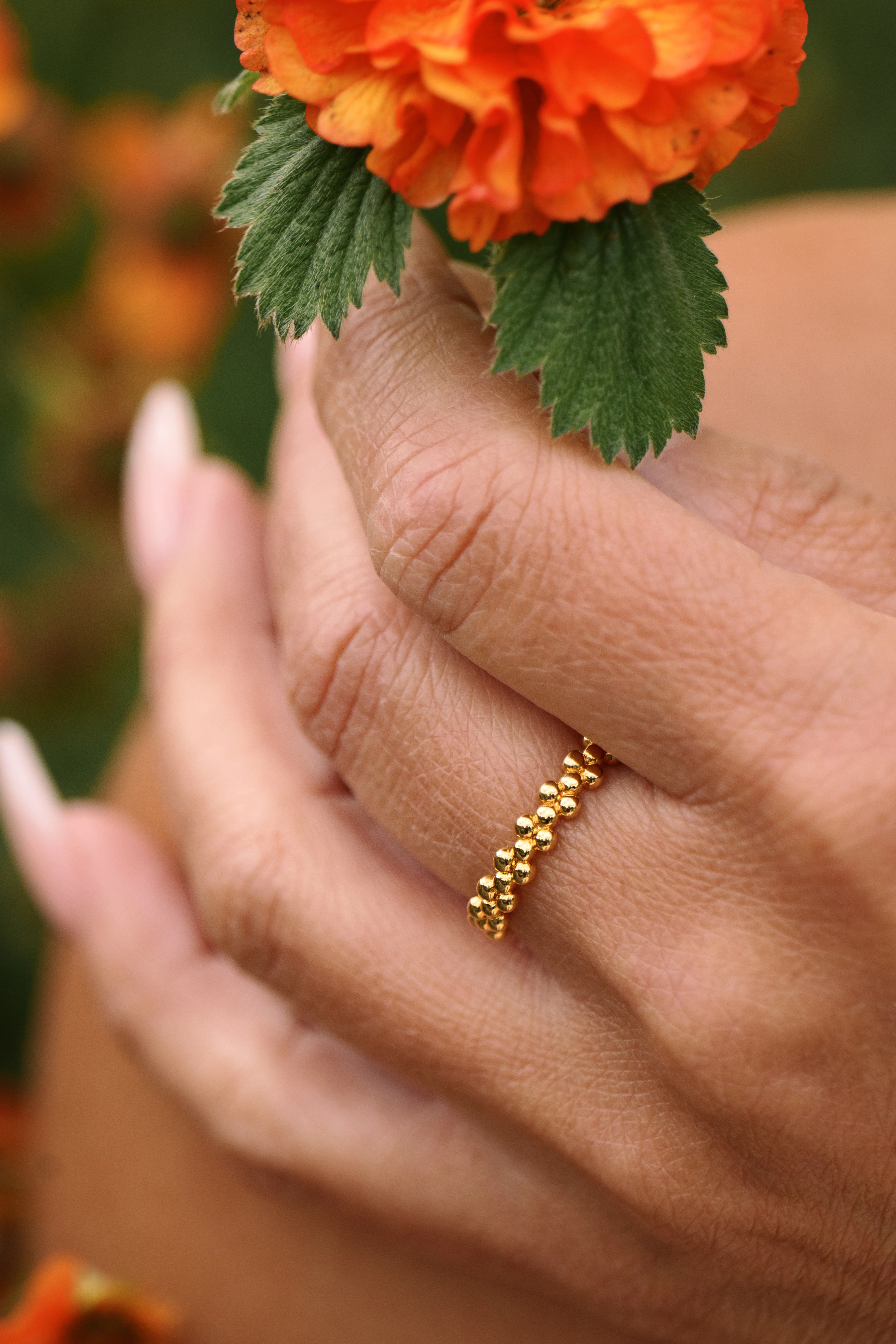 Daisy Stacking Ring - Image 2