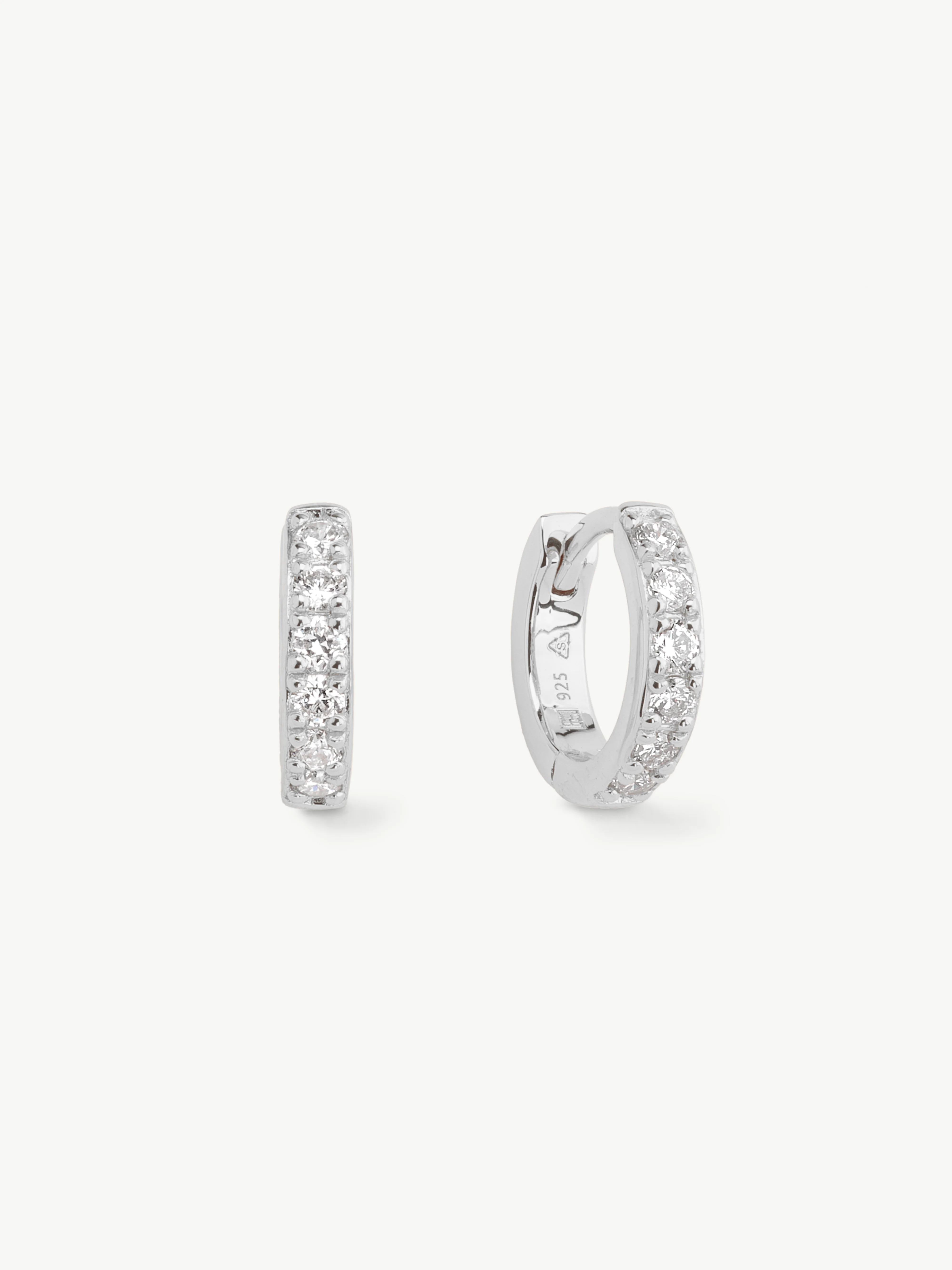 Diamond Eternity Set - Sterling Silver - Image 9