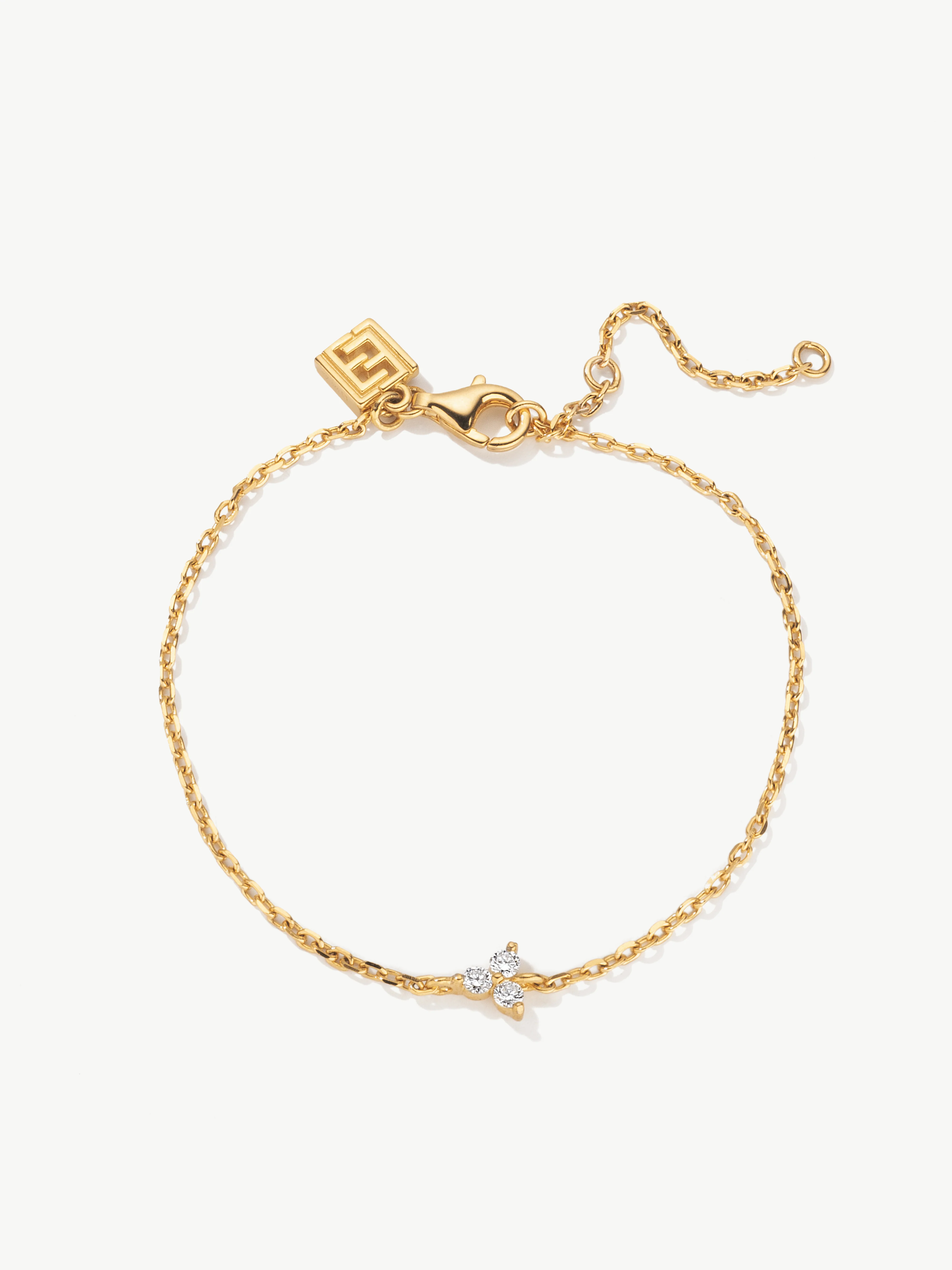 Diamond Trinity Bracelet