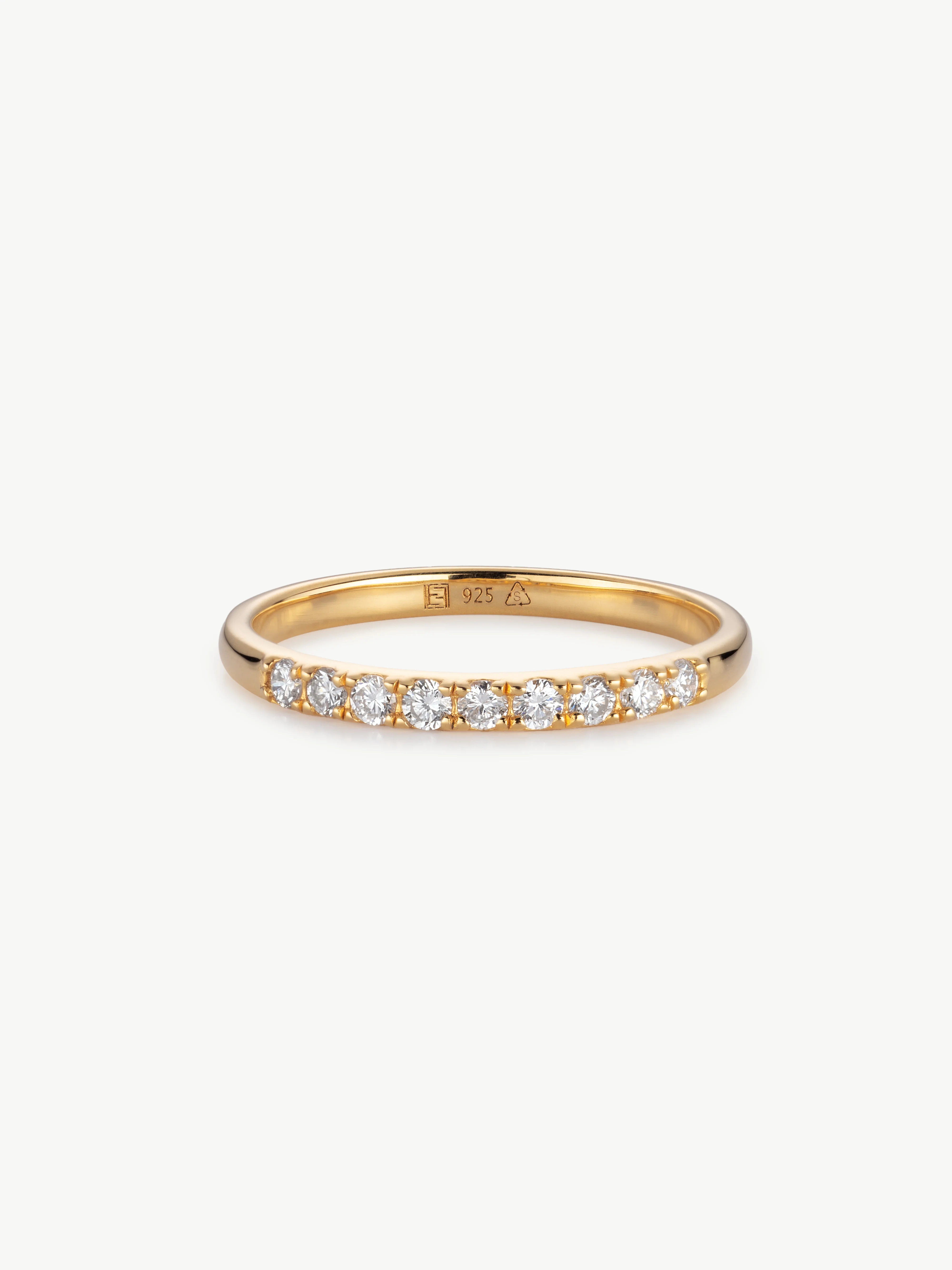Diamond Eternity Set - Gold Vermeil - Image 5