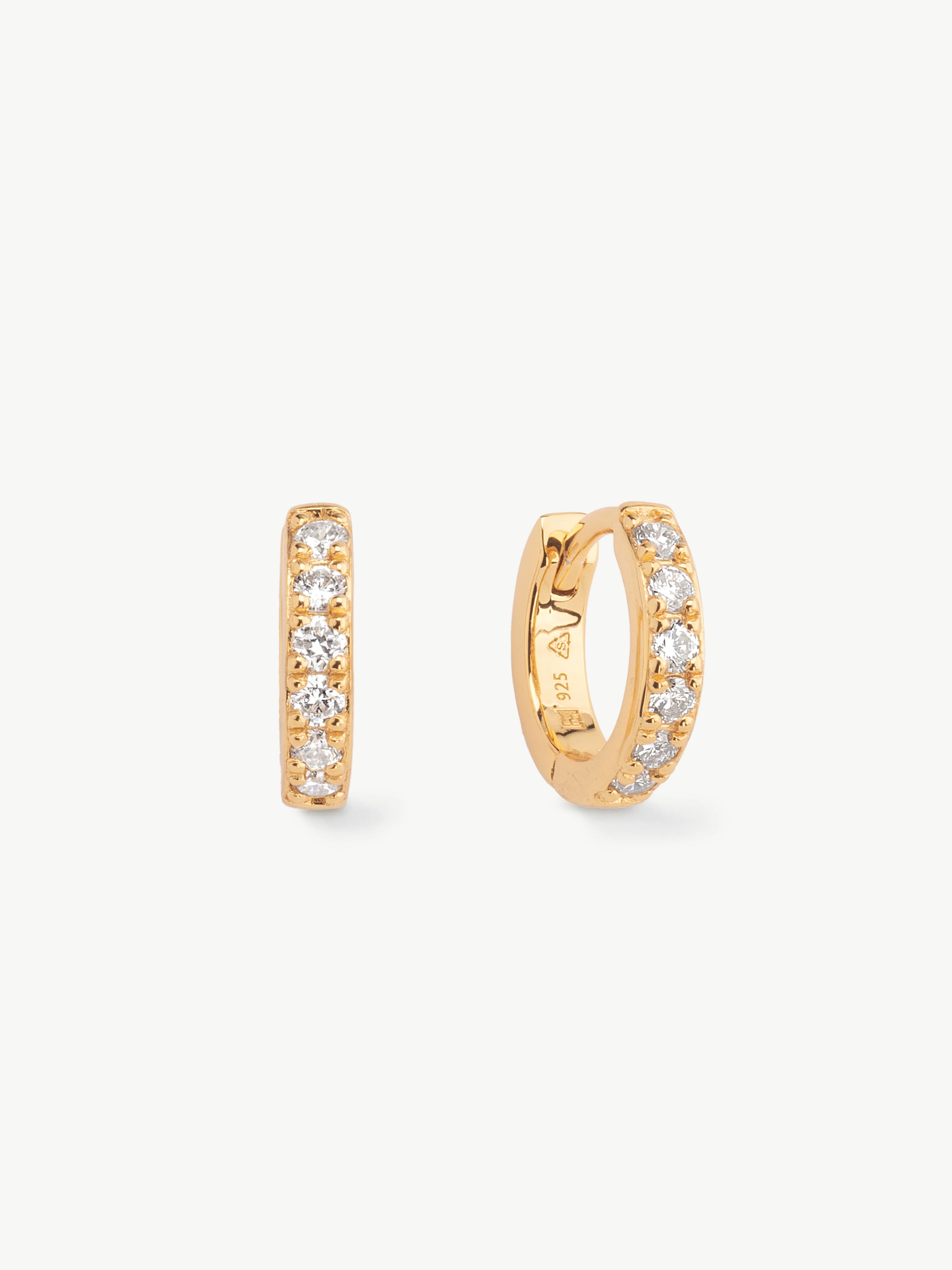 Diamond Eternity Set - Gold Vermeil - Image 7