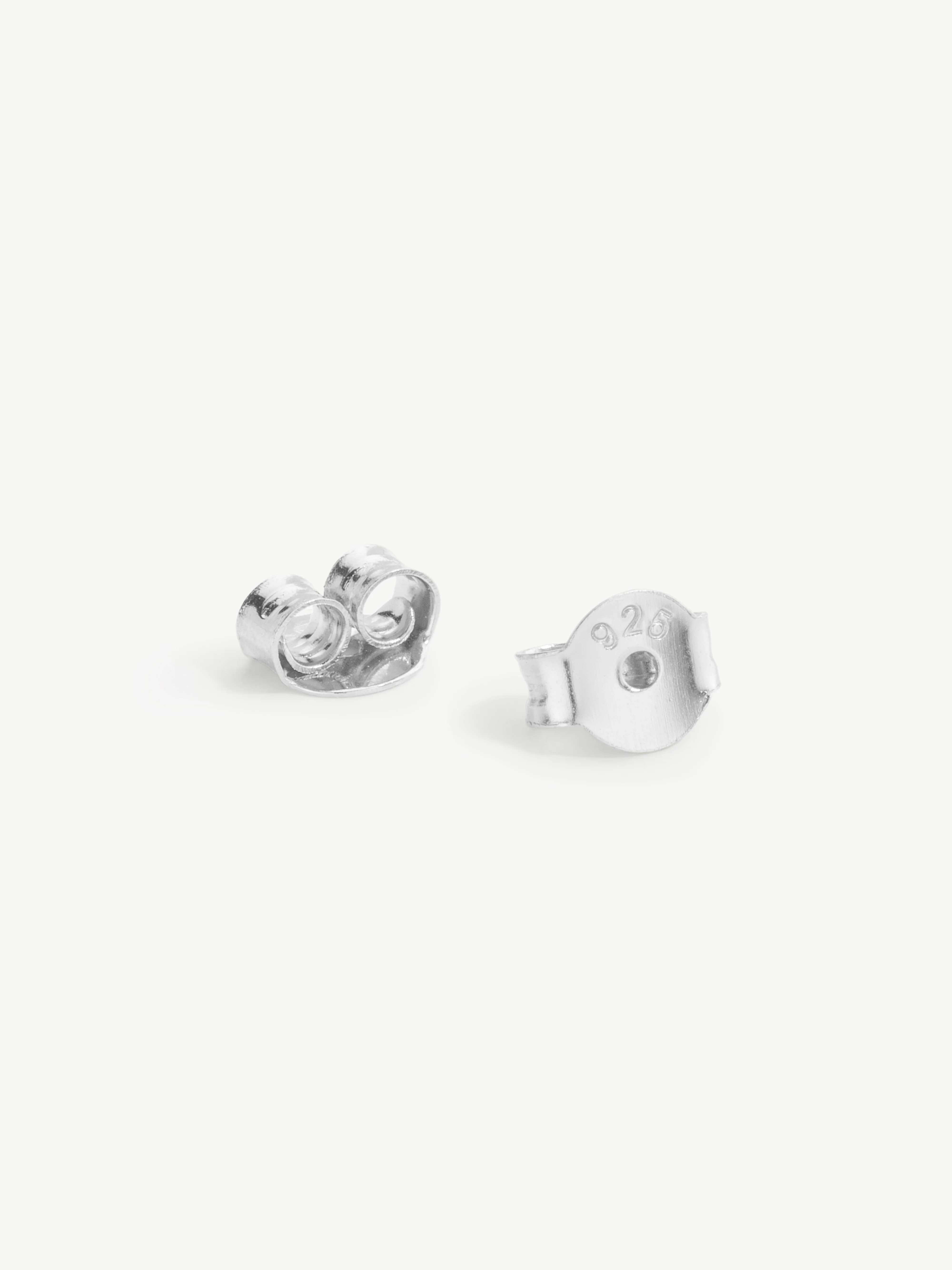 Diamond Set With Classic Studs - Sterling Silver - Image 8