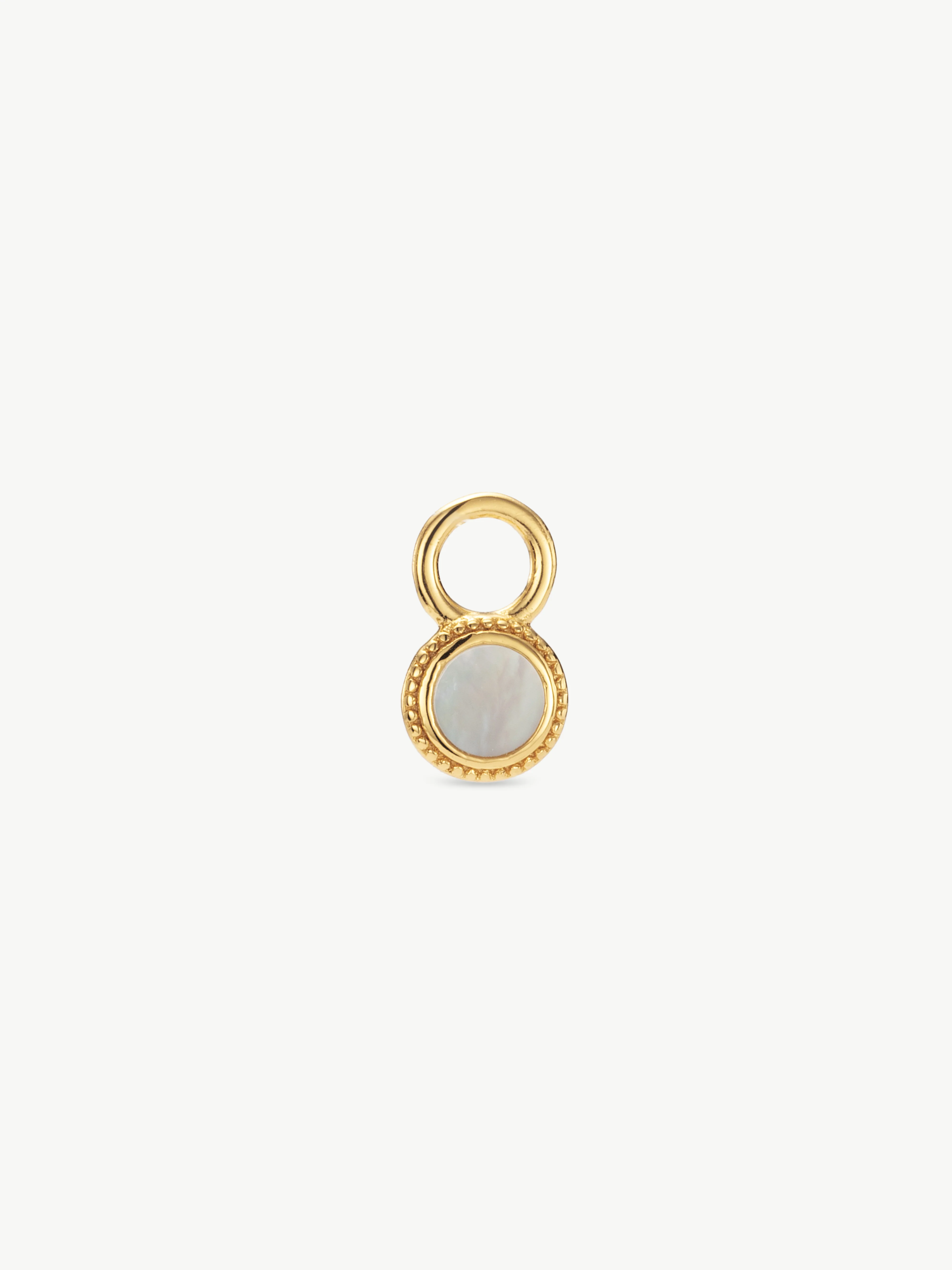 Fontana Mother Of Pearl Earring Charm