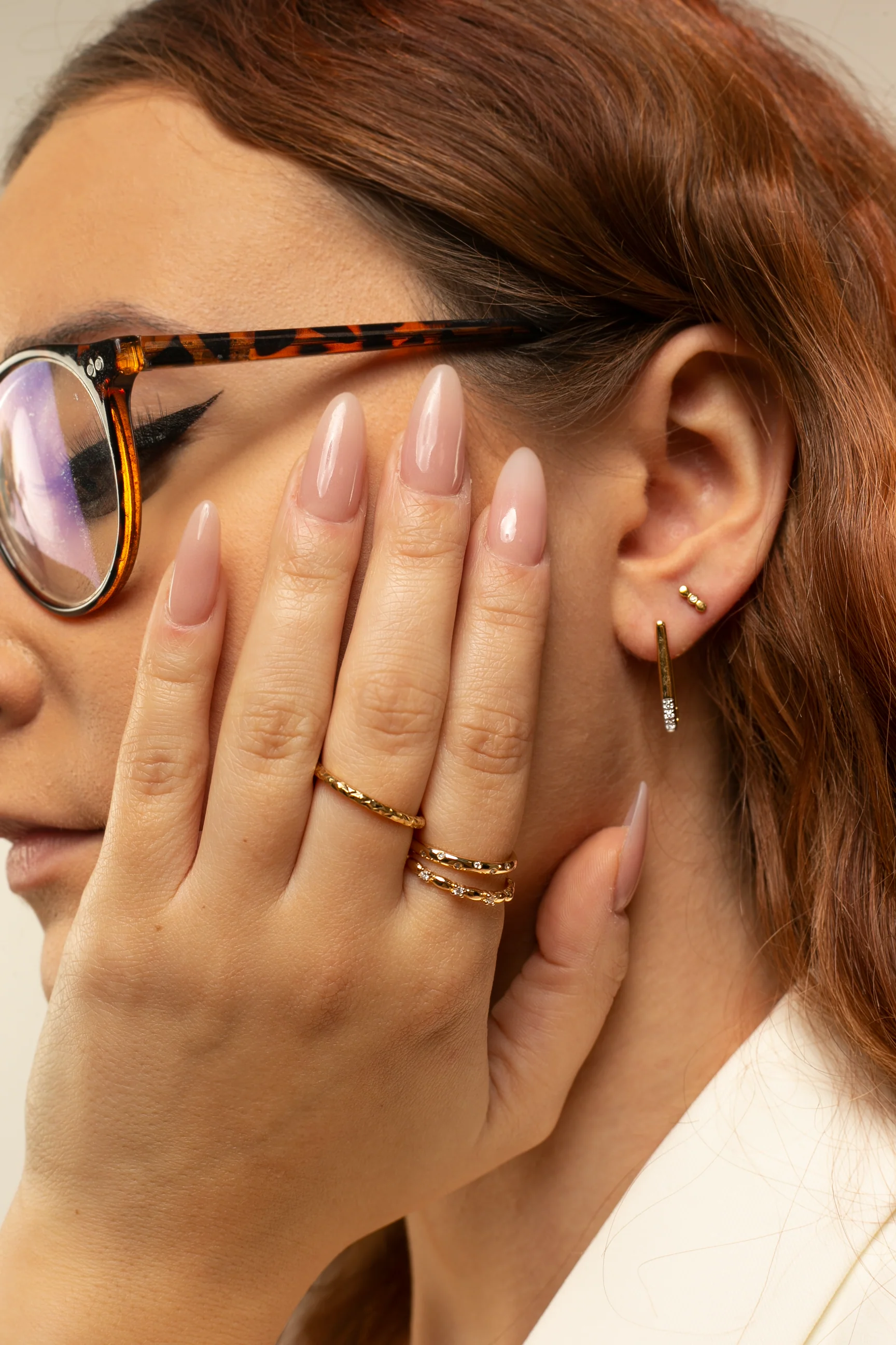 Shimmer Stacker Ring - Image 2